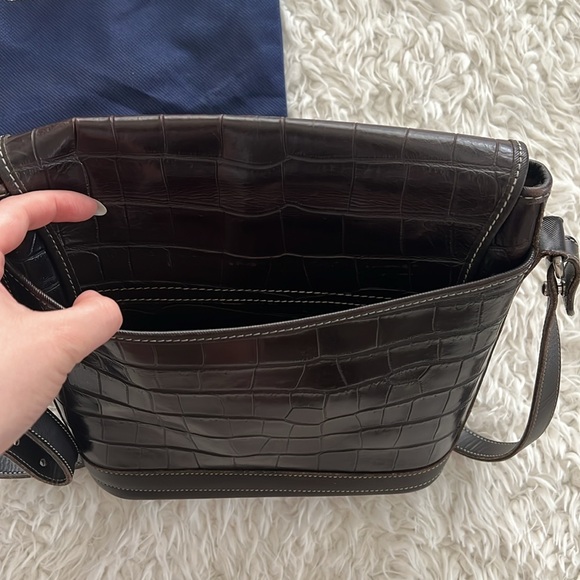 Vintage Dooney & Bourke Crocodile Leather Crossbody - Picture 11 of 15
